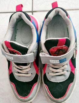 2 Paar Kindersneakers - Fashion - Gr. 34 - schwarz/grau/blau - Kiel