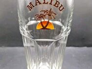 Malibu Glas ca. 15cm hoch Öffnung 7cm breit mit Eichstrich 4cl und 2cl - Essen