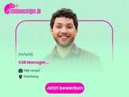 CSR Manager (m/w/d) - Starnberg