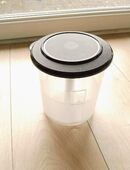 Tupper Tupperware 3120 Tafelperle Pikantus Gurkenlift Deckel schwarz 7,- in 24944