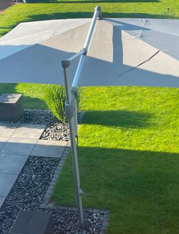 Sonnenschirm Glatz SOMBRANO® S+ 400x300cm Stoffklasse 4 - 420 smoke - Sulingen
