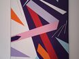 Farbenfrohe Acryl Gemälde, im Stil der Geometrischen Abstraktion. Moderne Kunst. in 72172