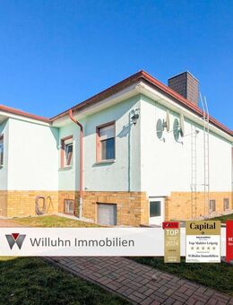 Wohnen, Gewerbe, Vermietung: Großes EFH + Nebenhaus | Solarthermie | Heizung & Dach: 2012! - Jesewitz