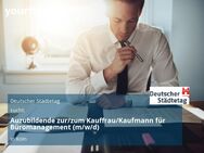 Auzubildende zur/zum Kauffrau/Kaufmann für Büromanagement (m/w/d) - Köln