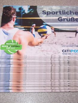24 x Privatpost Citipost Hannover Postkarte Ganzsache 90 Cent Beach Volleyball - Hannover