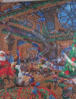 Craft Buddy Weihnachtsbild auf einen Holzrahmen 50 x 40 cm - Gefell (Thüringen)