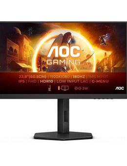 AOC 24G4X Gaming-LED-Monitor (60,5 cm/24 ", 1920 x 1080 px, Full HD, 180 Hz, IPS)