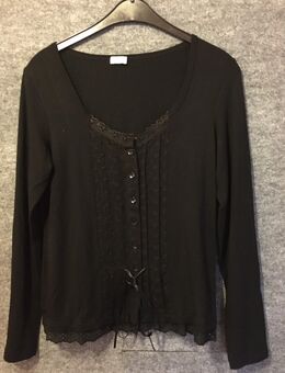 Da-Trachtenshirt schwarz Gr. 38/40 - Lichtenfels Zentrum