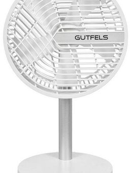 Gutfels Tischventilator »VENTI 3020 R«, bis zu 10 h Akkulaufzeit, Ø 20 cm, 4 Stufen, leise, modernes Design