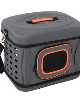 Faltbare Transporttasche - grau, L 42 x B 32 x H 30 cm