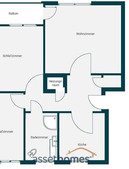 3ZKB mit Garage & Balkon im EG - sofort frei, 73 m² in Halle-Künsebeck - Halle (Westfalen)
