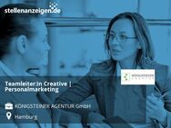 Teamleiter:in Creative | Personalmarketing - Hamburg