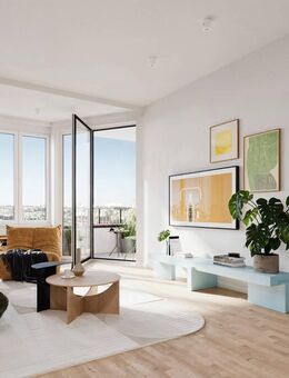 Lichtdurchflutetes City-Domizil: High-End-Ausstattung trifft Süd-Loggia mit Weitblick - Berlin