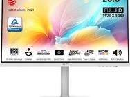MSI Modern MD2412P LED-Monitor (60 cm/24 ", 1920 x 1080 px, Full HD, 1 ms Reaktionszeit, 100 Hz, IPS, höhenverstellbar, 3 Jahre Herstellergarantie, USB-C)