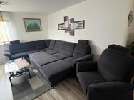 Sofa mit Schlaffunktion und Sessel - Gunningen