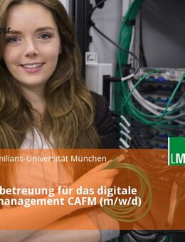 IT-Systembetreuung für das digitale Gebäudemanagement CAFM (m/w/d) - München