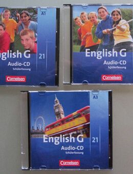 3 English G21 Audio-CDs, Schülerfassung A1-A3 - Münster
