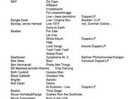 Kompletten Plattensammlung LPs Langspielplatten Pop Rock - Hof