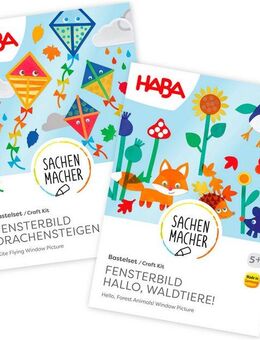 Haba Kreativset 2er Bastelsets Herbst, (Set)