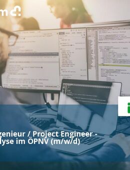 Projektingenieur / Project Engineer - Datenanalyse im ÖPNV (m/w/d) - Karlsruhe