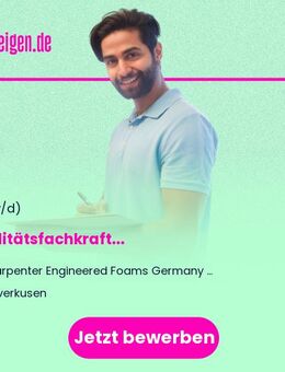 Qualitätsfachkraft (m/w/d) - Leverkusen