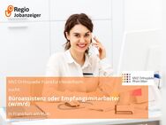 Büroassistenz oder Empfangsmitarbeiter (w/m/d) - Frankfurt (Main)