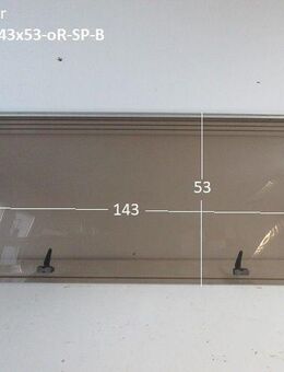 Hobby Wohnwagenfenster Parapress gebraucht ca 143 x 53 SONDERPREIS (ohne Rahmen) zB 610 Prestige D2162 PPRG-RX (bauchig) - Schotten Zentrum