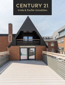 Goch-Innenstadt: Design-Maisonette-Wohnung mit Wow-Terrasse! - Goch