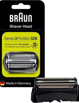 Braun Ersatzscherteil Series 3 32, kompatibel mit Series 3 Rasierern