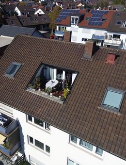 Ganz oben in Gundelfingen, 4 Zimmer Dachgeschosswohnung - Gundelfingen