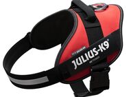 JULIUS-K9 IDC®-Powergeschirr - rot - Größe XL: Brustumfang 71 - 96 cm