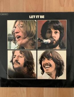 The Beatles Schallplatte let it be LP - Augsburg