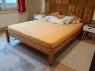 Doppelbett Vollholz 160x200 + 2 Lattenroste + Matratze - Kassel Bad Wilhelmshöhe