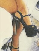BIETE sexy Pumps High Heels Sandaletten Gr. 38 inkl. Wunschbild in 20457