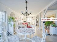 IMMOBERLIN.DE - Sehr angenehmes Haus mit Sonnengarten & Garage in familiärer Lage - Berlin