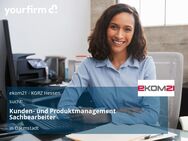 Kunden- und Produktmanagement Sachbearbeiter - Darmstadt