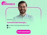 Technical Claim Manager (m/w/d) - Kiel