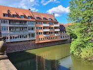 Rarität: Nürnberg City - Trödelmarkt Außergewöhnliche 4-Zi-ETW mit 2 Balkonen direkt an der Pegnitz - Nürnberg
