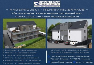 + EXKLUSIVES MEHRFAMILIENHAUS-PROJEKT! +