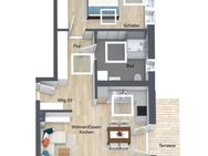 Klimafreundliche, barrierefreie Neubauwohnung mit KfW Förderung - WE 03 - Dombühl