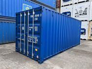 20 Fuß ONE WAY NEU / NEUE Lagercontainer/ Materialcontainer RAL 5010 - Hamburg