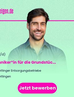 Techniker*in für die Grundstücksentwässerung (m/w/d) - Göttingen