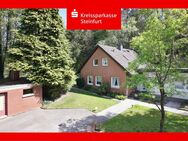 Alleinlage! Einfamilienhaus mit Einliegerwohnung im idyllischen Außenbereich von Recke! - Recke