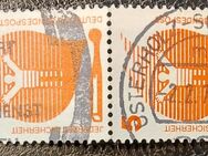 4 Briefmarken Deutsche Bundespost, Jederzeit Sicherheit, verm. 1971, 5 Pfennig, gestempelt - Leverkusen