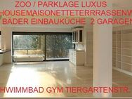ZOO / PARKLAGE LUXUS PENTHOUSEMAISONETTETERRRASSENWHG. 3 BÄDER EINBAUKÜCHE 2 GARAGEN SCHWIMMBAD GYM - Düsseldorf