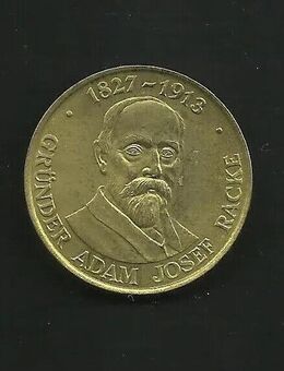 Medaille Adam Josef Racke 1827-1913 Bingen am Rhein 125 Jahre Sammlermünze - Borken