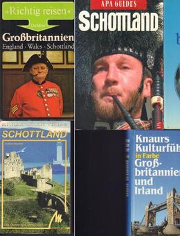 Konvolut Reiseführer England & Schottland - Spraitbach