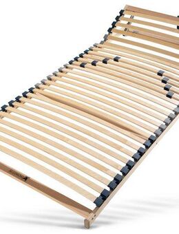 Lattenrost Randsfjord, 90x200, 140x200 cm und weiteren Größen, Älgdröm, Kopfteil manuell verstellbar, Fußteil nicht verstellbar, Lattenrost für alle Matratzen, langlebig, ergonomisch, 7-Zonen