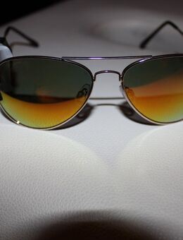 Sexy Herren Vintage Piloten Brille gold verspiegelt Neu - Nürnberg