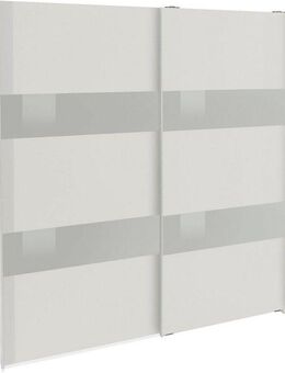 Wimex Schwebetürenschrank Altona mit Glaselementen und zusätzlichen Einlegeböden
